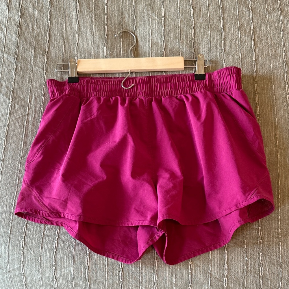 All in Motion Magenta Athletic Shorts